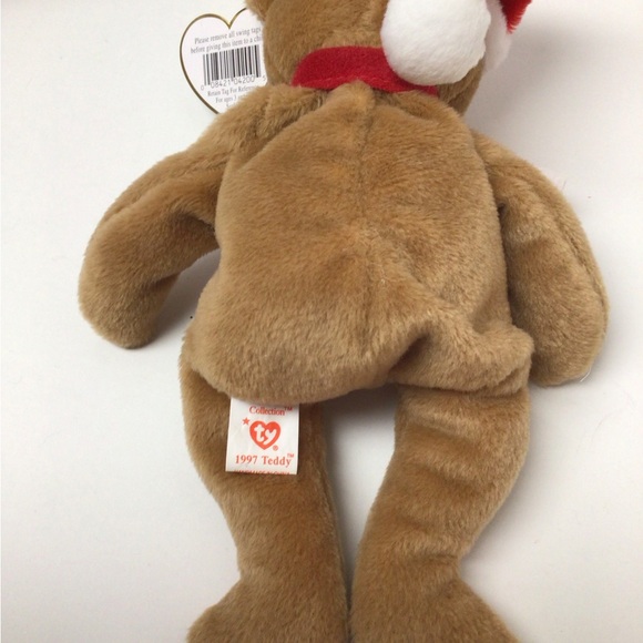 Ty Beanie Baby Retired 1997 Teddy - Picture 3 of 3